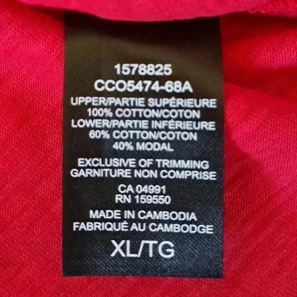 ❤️ New! Hilary Radley Red Top Slub Knit XL Short Sleeved Eyelet Women's S… - Picture 7 of 9